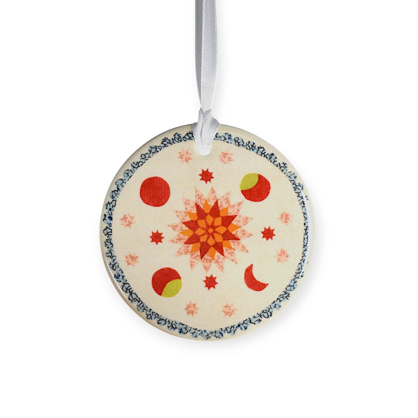 Museum Store Products Ecology Round Ornament Adam and Eve