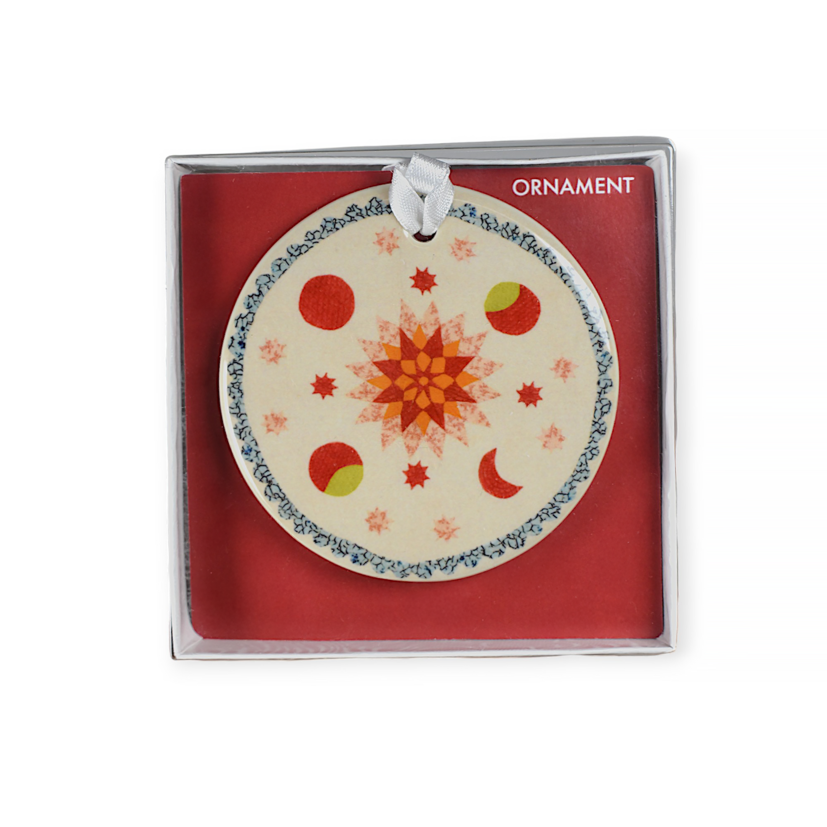 Museum Store Products Ecology Round Ornament Adam and Eve