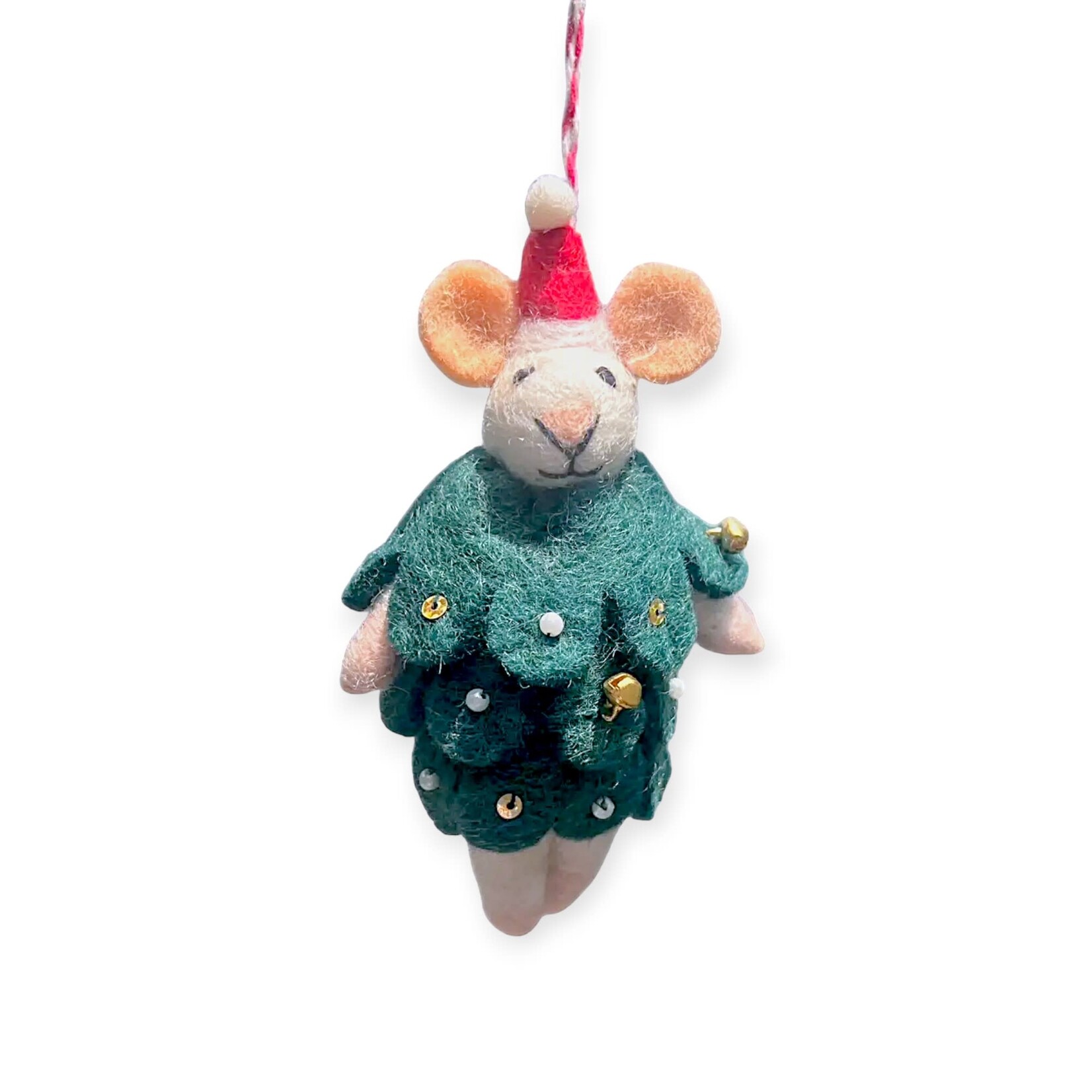 Giftsland Felt Mouse in Tree Costume