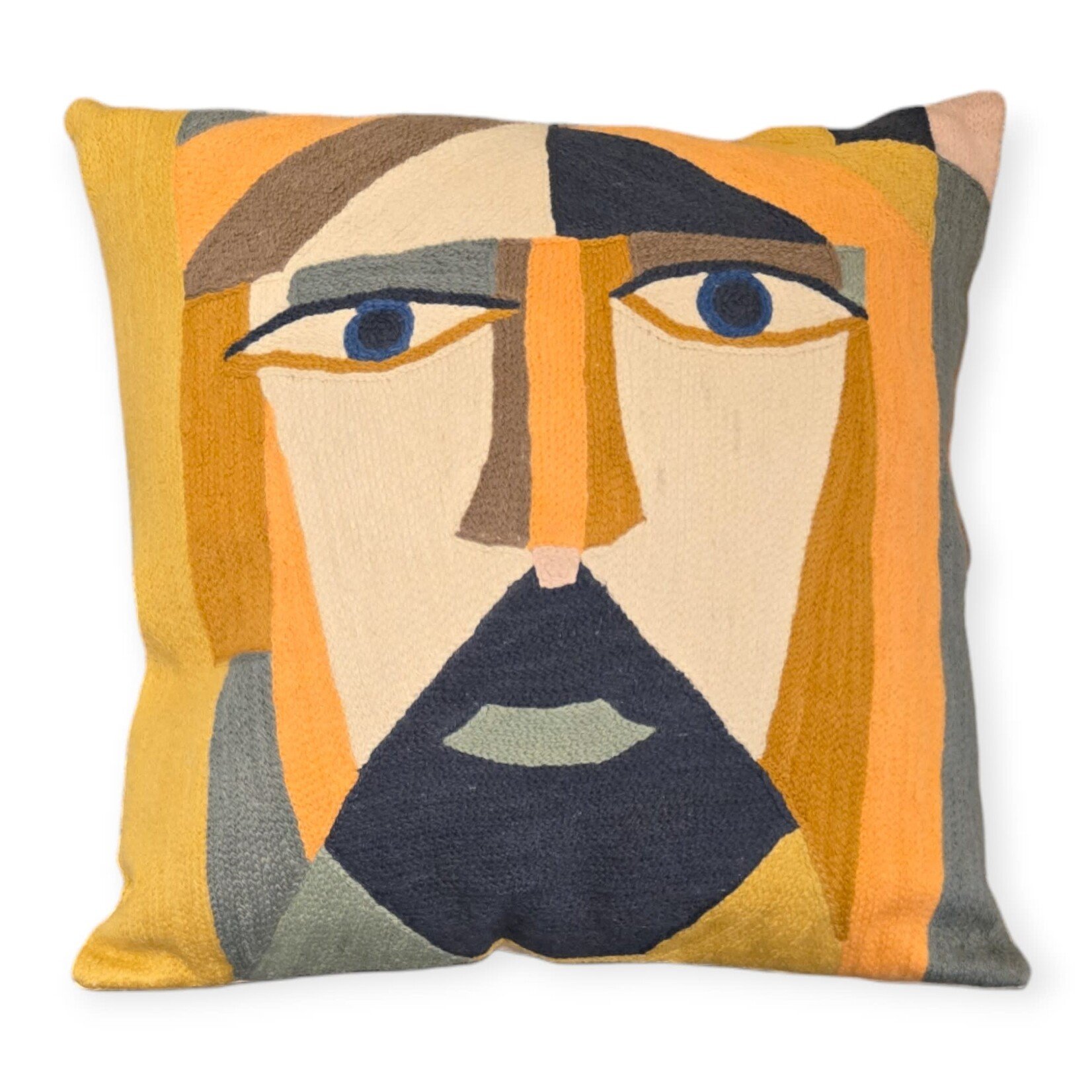 Natural Habitat Klee Abstract Man Pillow