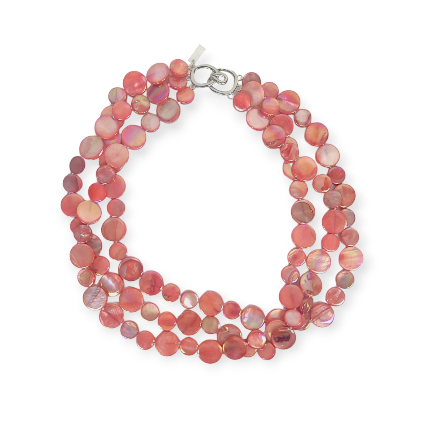 Three Strand Mother-of-Pearl Necklace