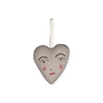Skippy Cotton Handsome Heart Lavender Filled Ornament