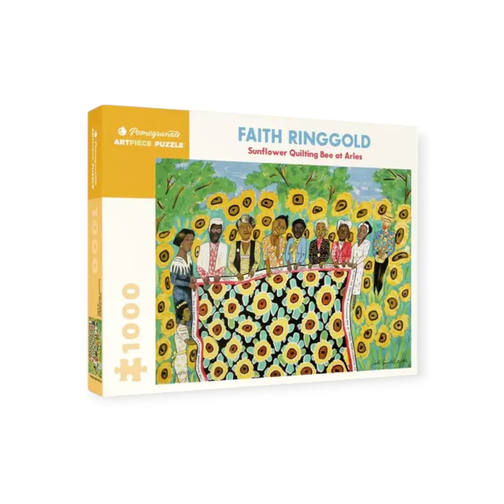 Pomegranate Communications Faith Ringgold: Sunflower Quilting Bee at Arles 1000pc Puzzle