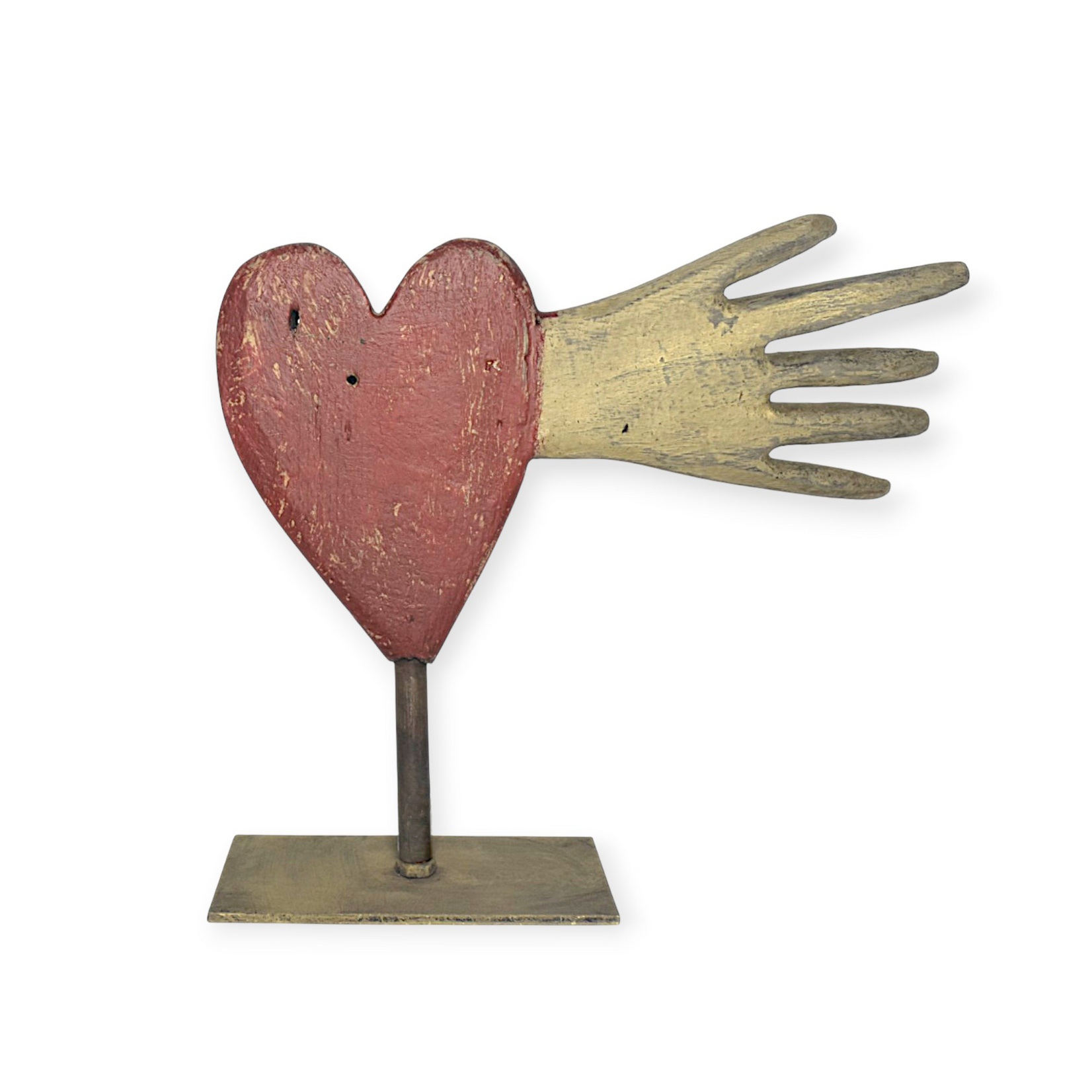 Steve Hazlett Heart & Hand Weathervane
