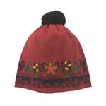 Janet Embroidered Hat Red