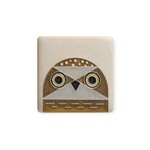 Motawi Tileworks Owlet Tile Bone