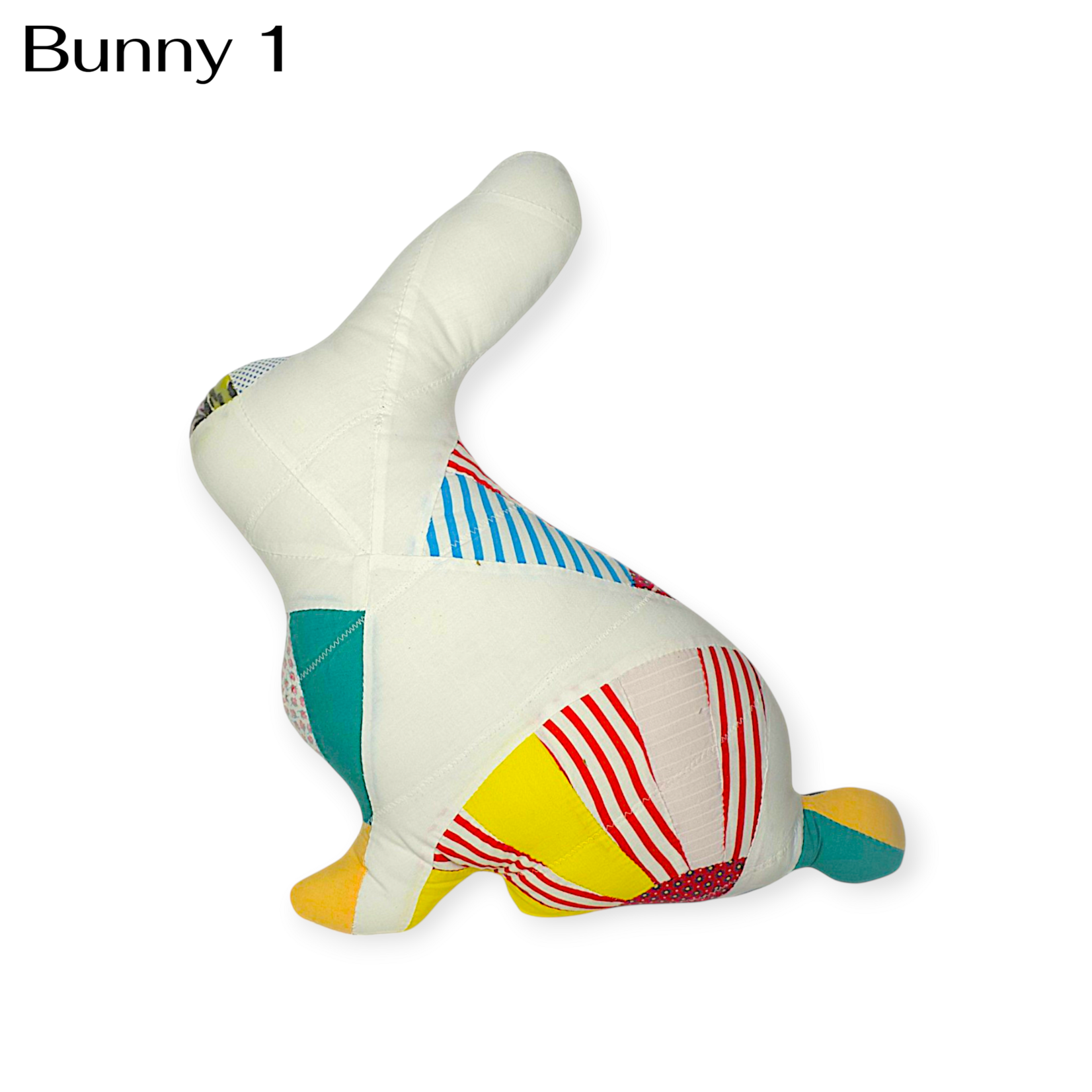 Dellwood Designs Vintage Quilt Bunny Pillow