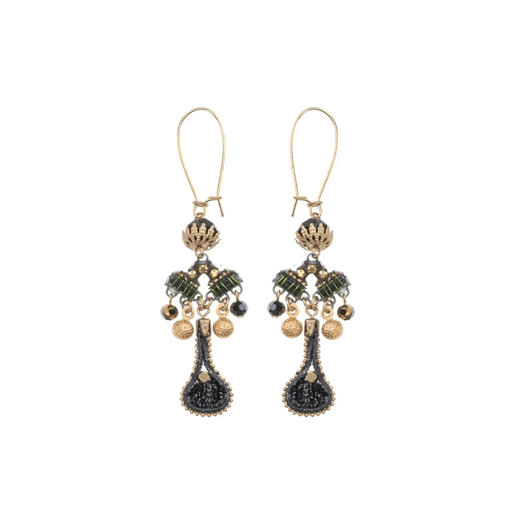 Ayala Bar Gilded Black Vuloria Earrings