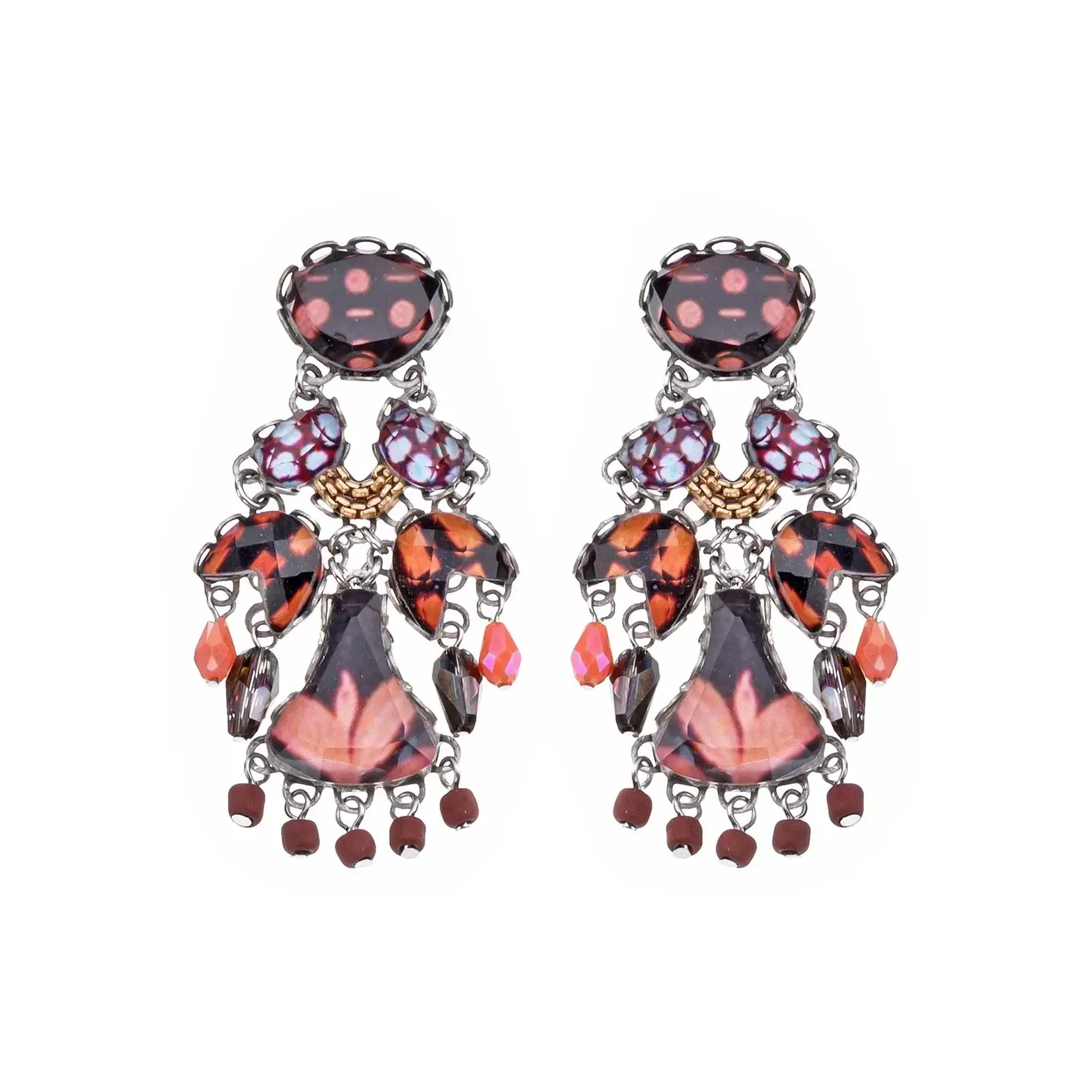 Ayala Bar Rosy Clay Rosava Earrings
