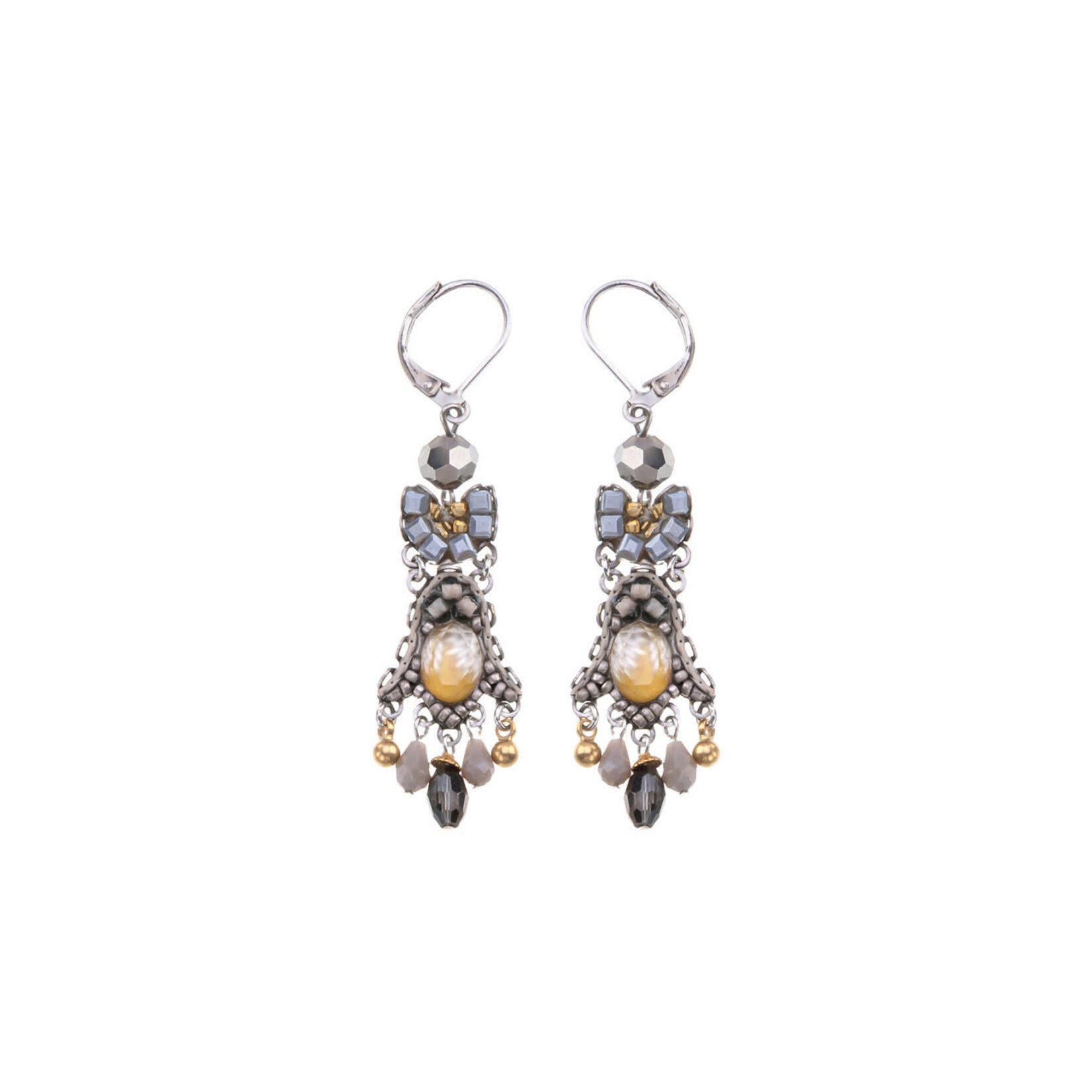 Ayala Bar Shivering Moonlight Starlight Dangle Earrings