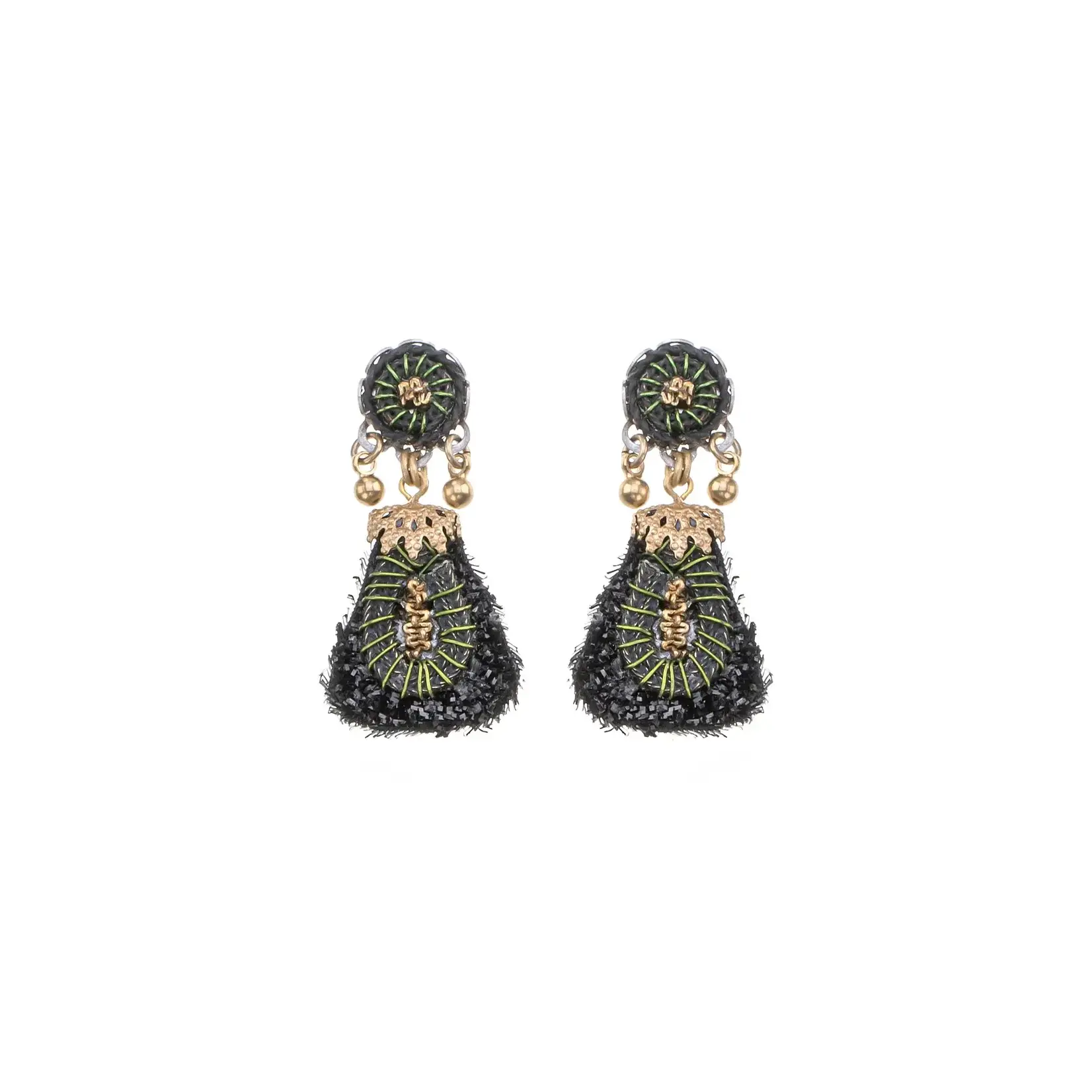 Ayala Bar Gilded Black Noctura Earrings
