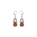 Ayala Bar Embroidered Dream Extra Long Earrings