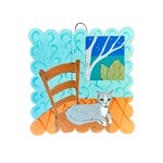 Catlantic Studio Terracotta Cat Tile Daydream