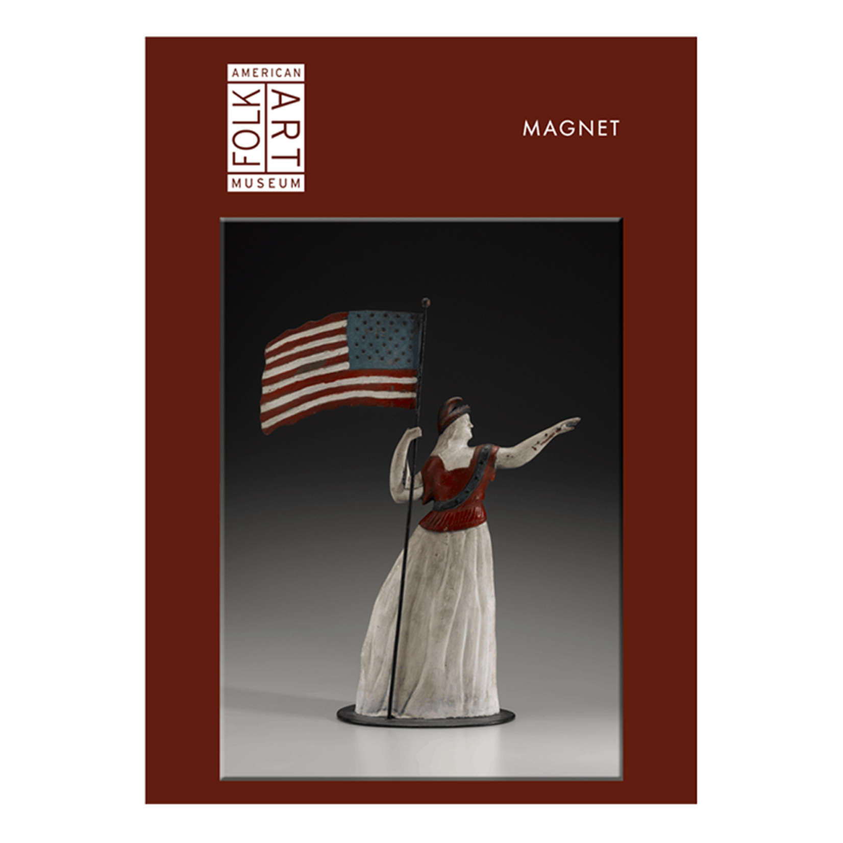 Museum Store Products Folk Nation Magnet Goddess of Liberty Weathervane