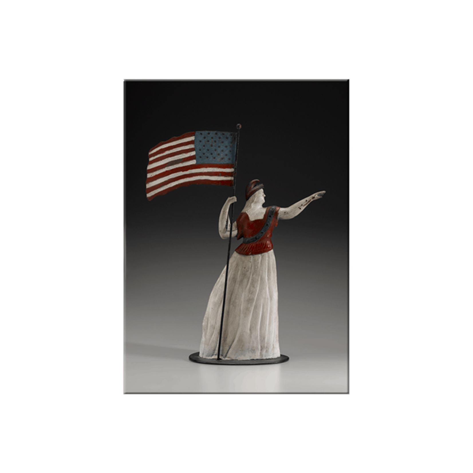 Museum Store Products Folk Nation Magnet Goddess of Liberty Weathervane