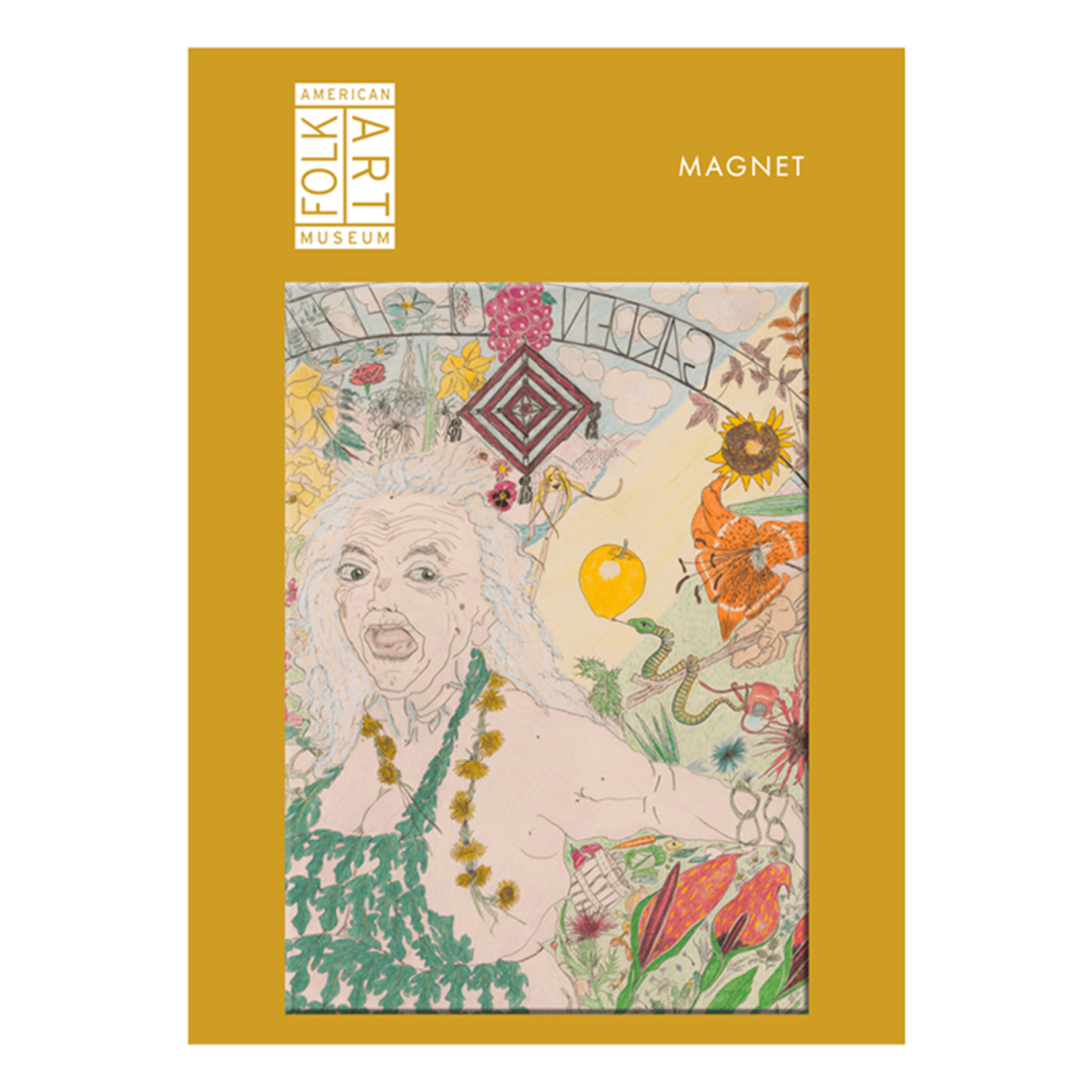 Museum Store Products Self-Made Magnet Garden of Eden