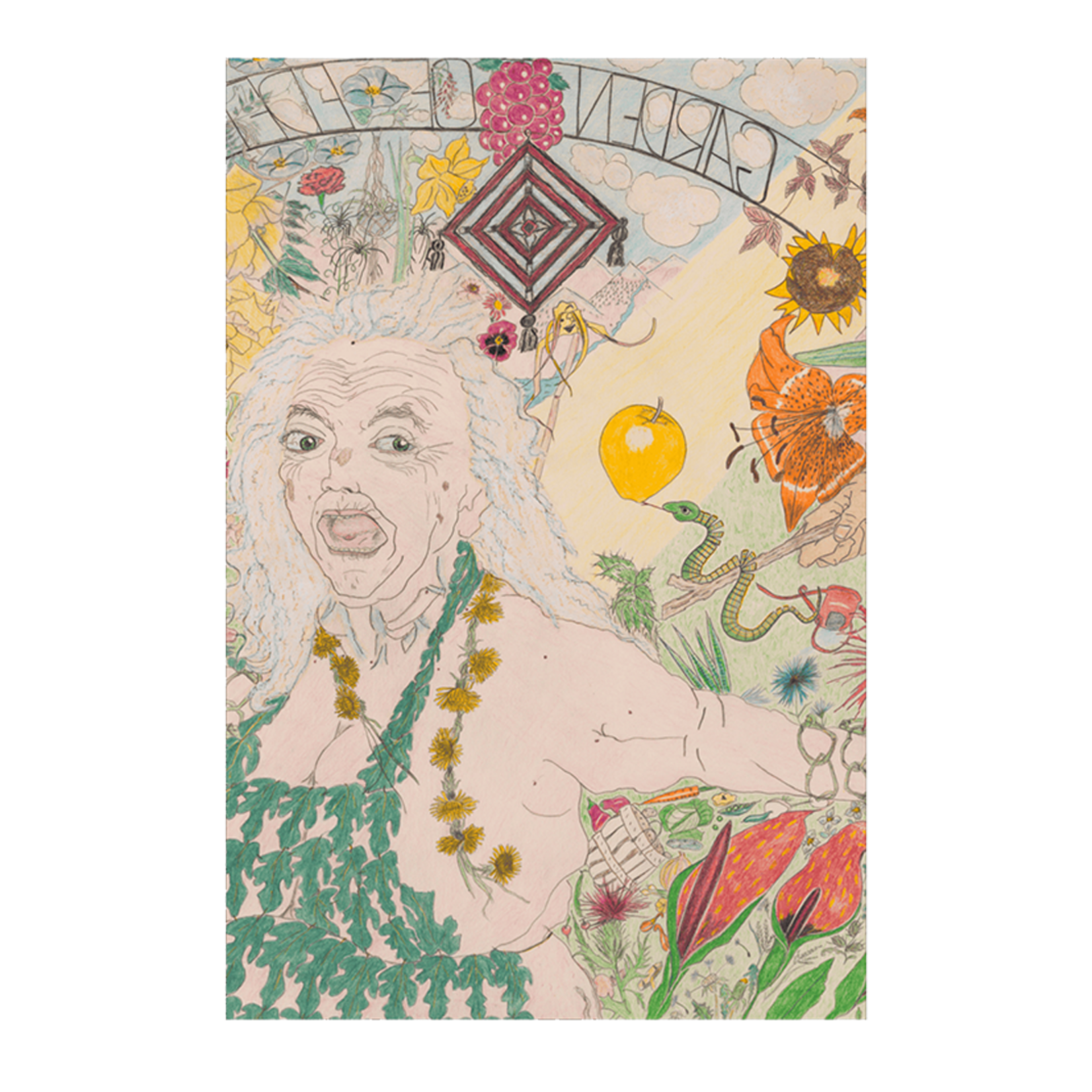 Museum Store Products Self-Made Postcard Garden of Eden