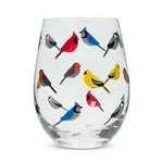 Abbott Multi Bird Stemless Wine Glass