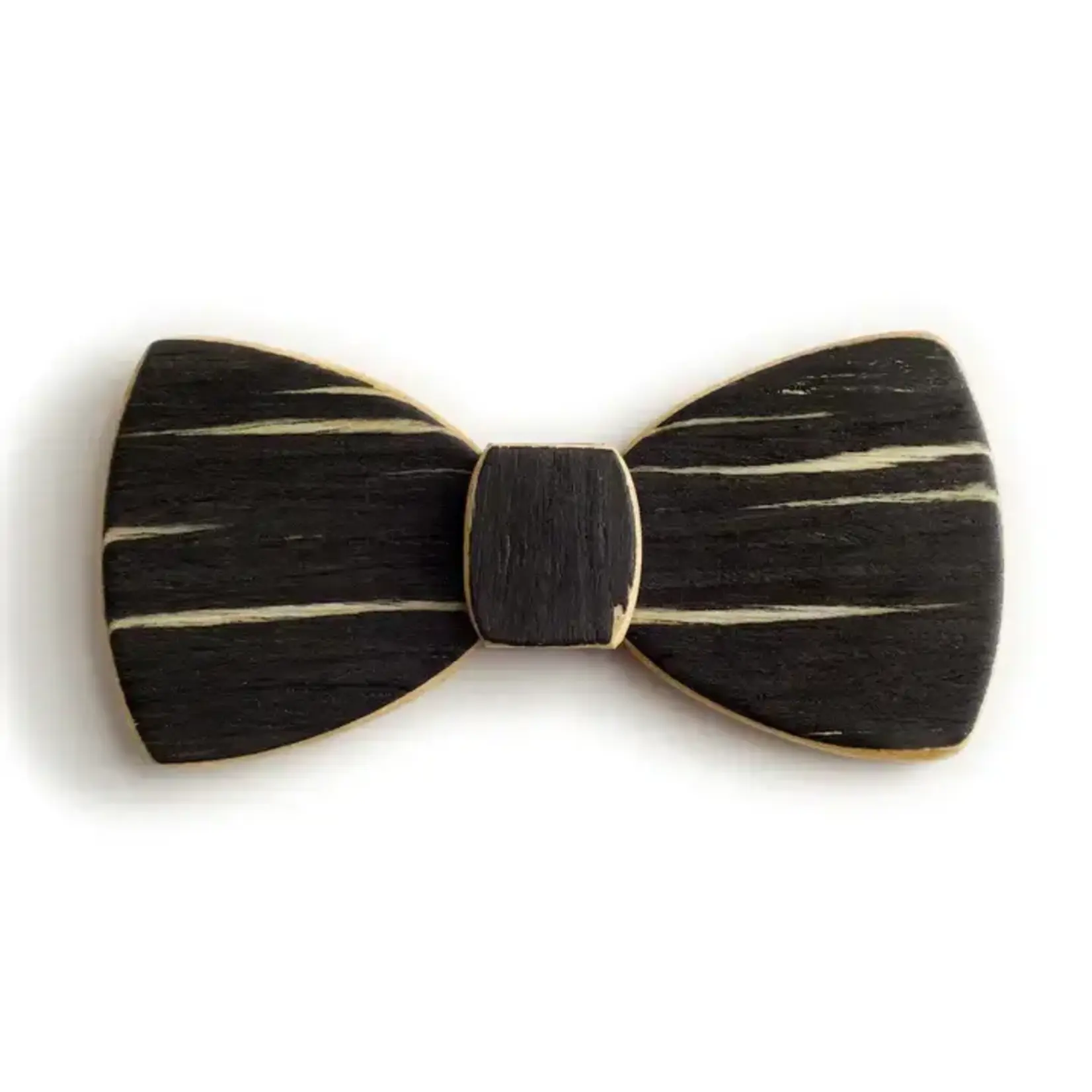 Wooden Ties & Gifts Batwing Hipster Wooden Bow Tie