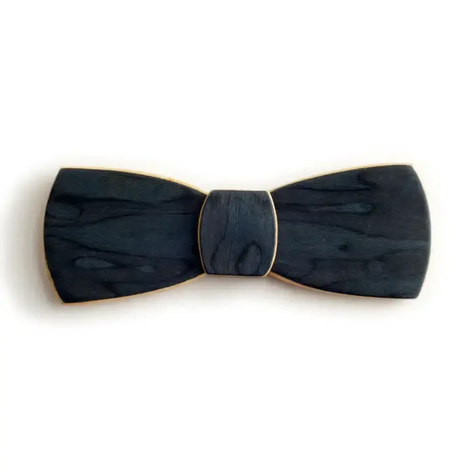 Wooden Ties & Gifts Batwing Hipster Wooden Bow Tie
