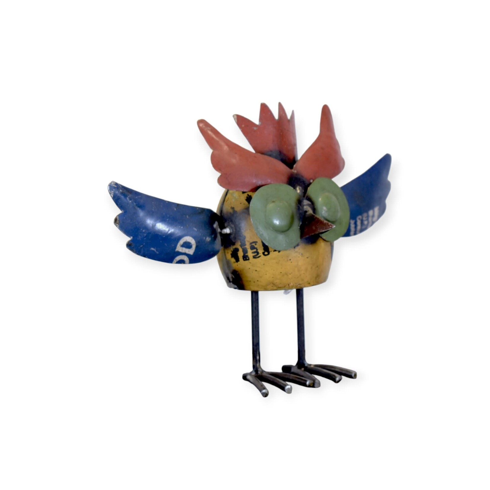 Everyday Artifact 20 Recycled Metal Wild Owl