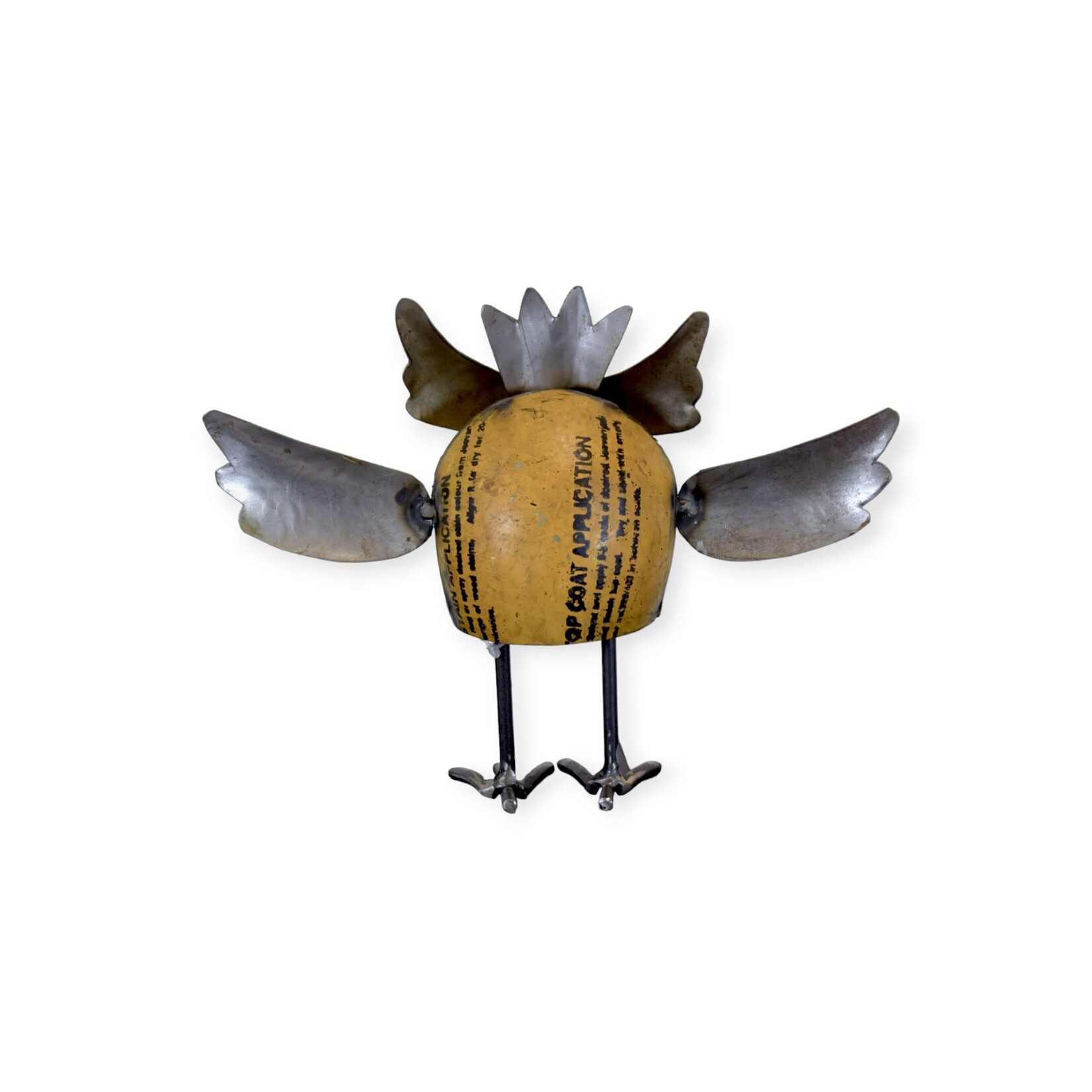 Everyday Artifact 20 Recycled Metal Wild Owl