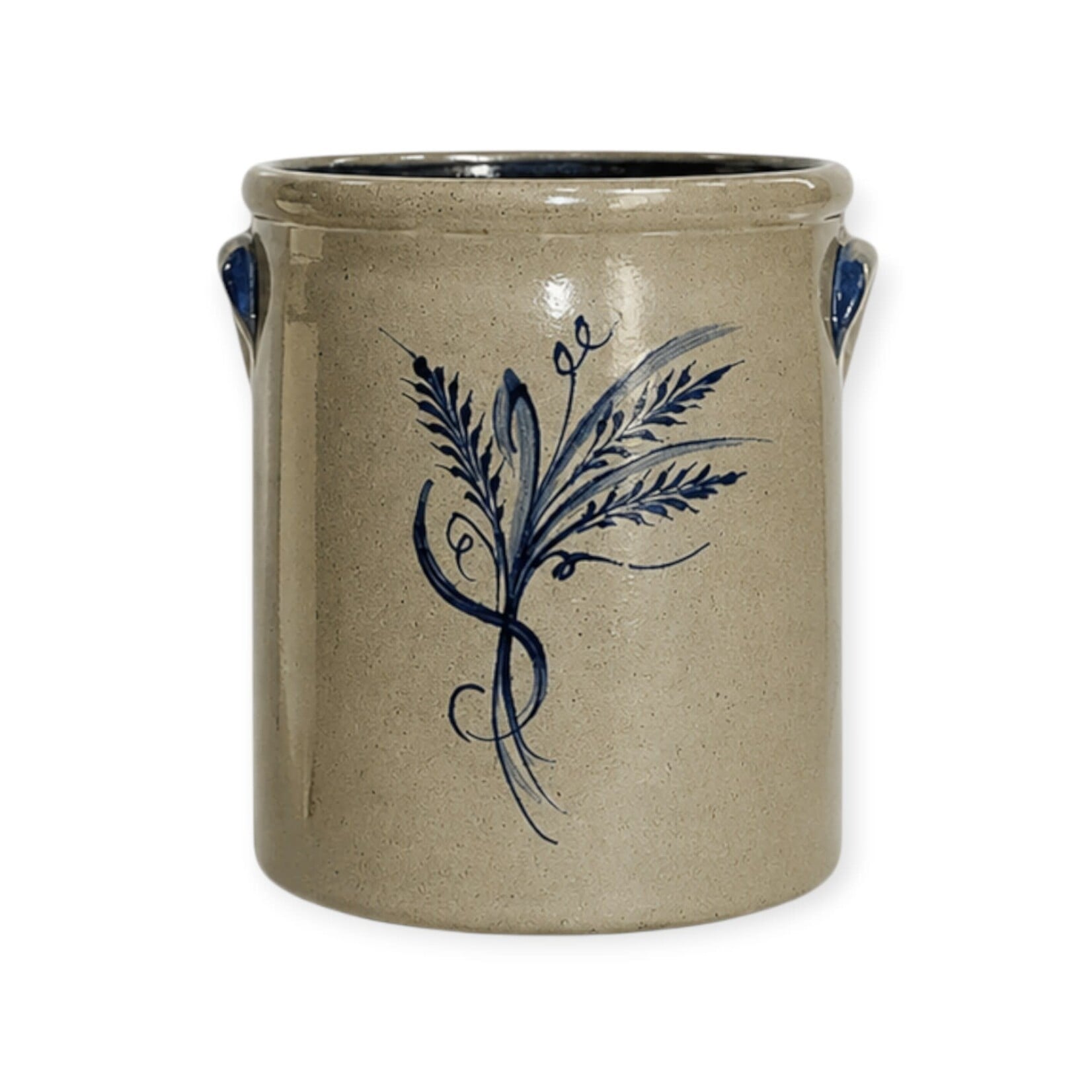 Rowe Pottery 2 Gallon Crock Wheat