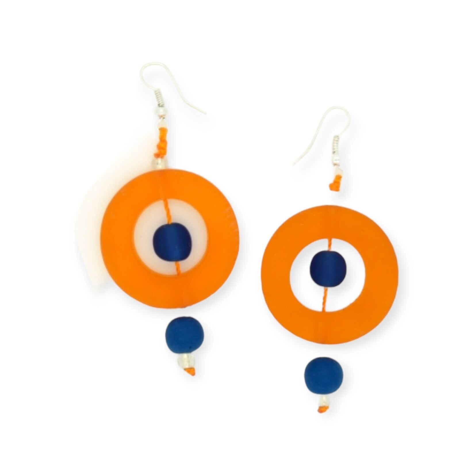 Nusantara Diwali Resin Earring Round