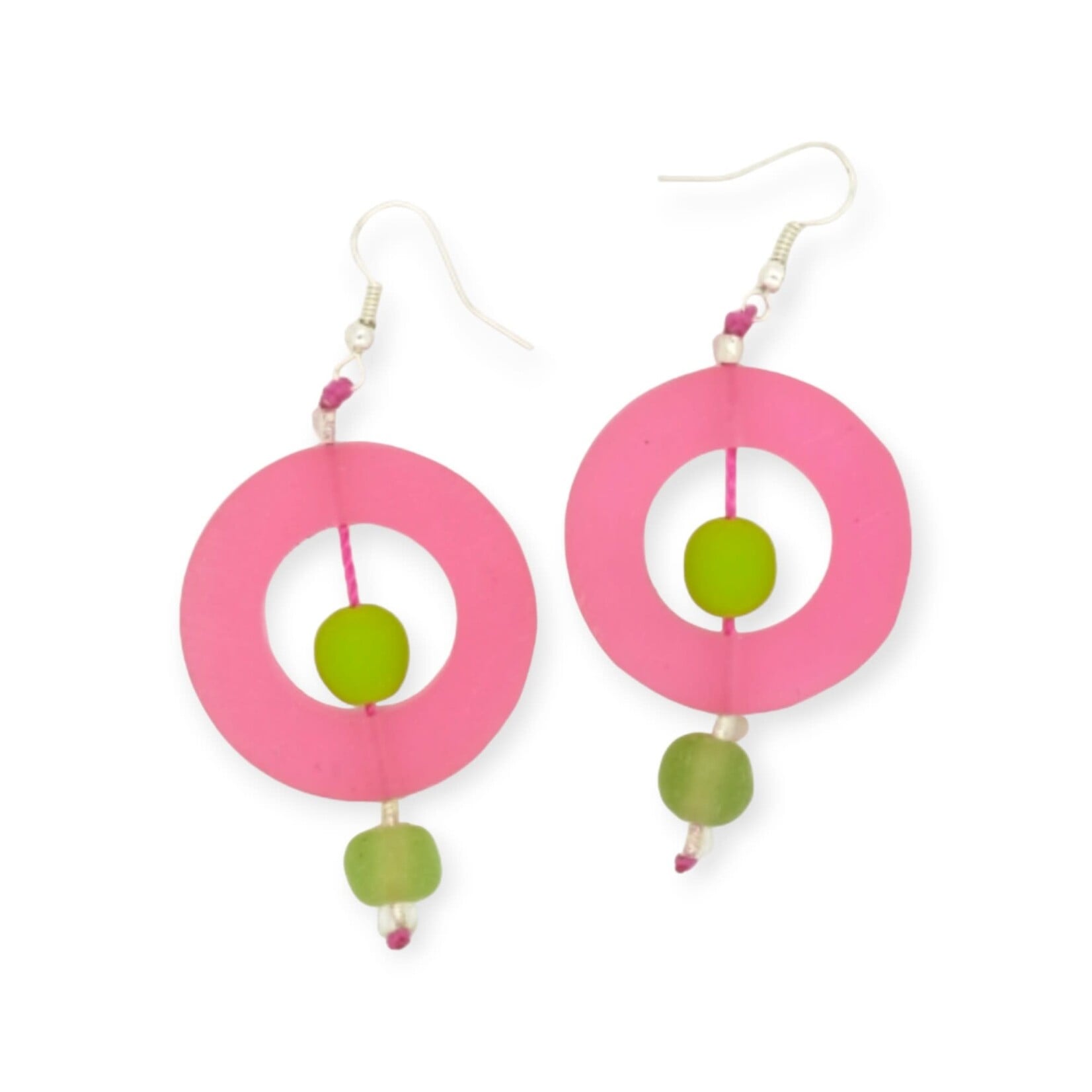 Nusantara Diwali Resin Earring Round