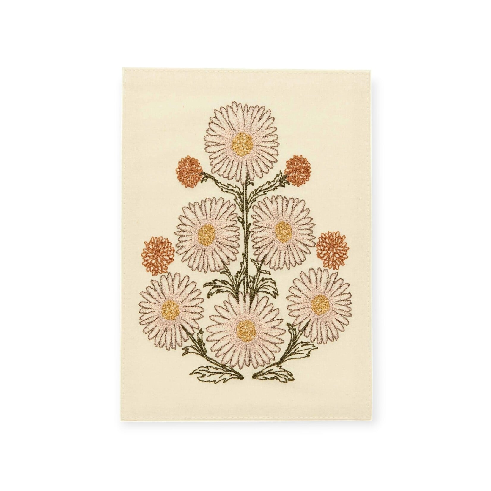Coral & Tusk Embroidered Greeting Card