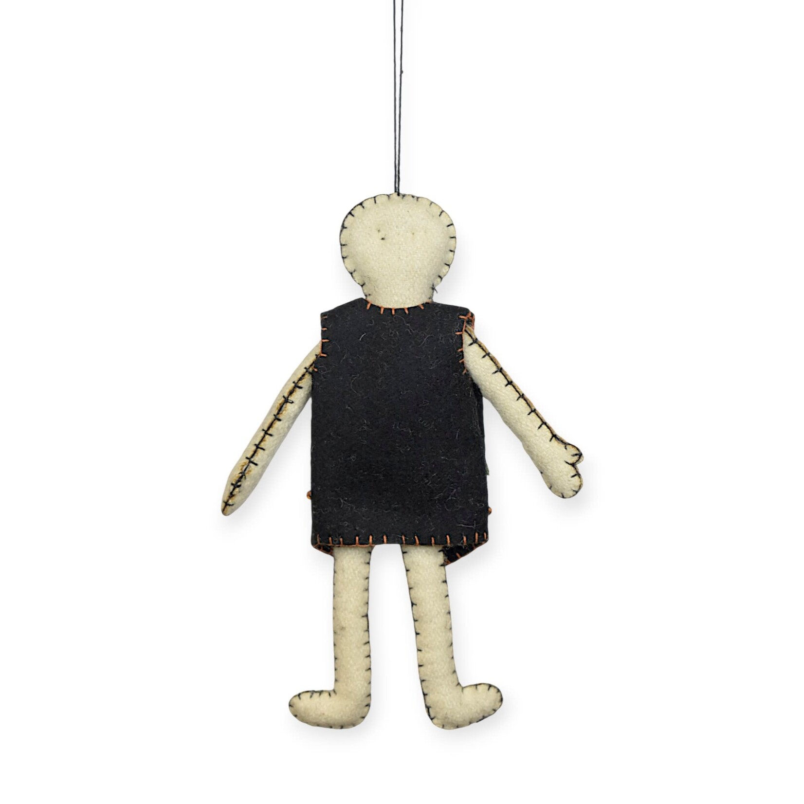 Stitch By Stitch Skeleton in Waistcoat Ornament