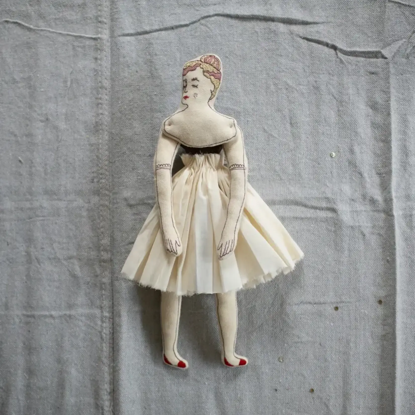 Skippy Cotton Paper Doll Cotton Filled Art Doll
