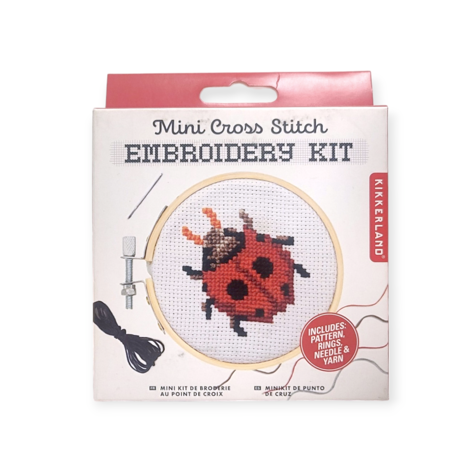Kikkerland Design Mini Cross Stitch Kit