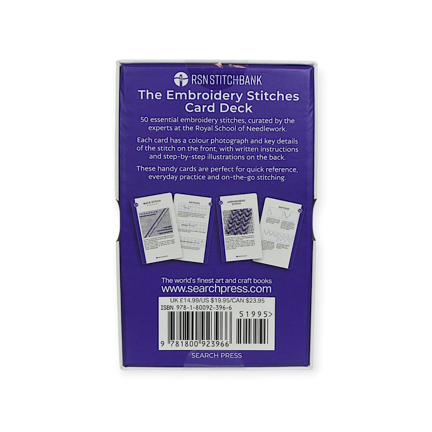 Penguin Random House RSN Embroidery Stitches Card Deck