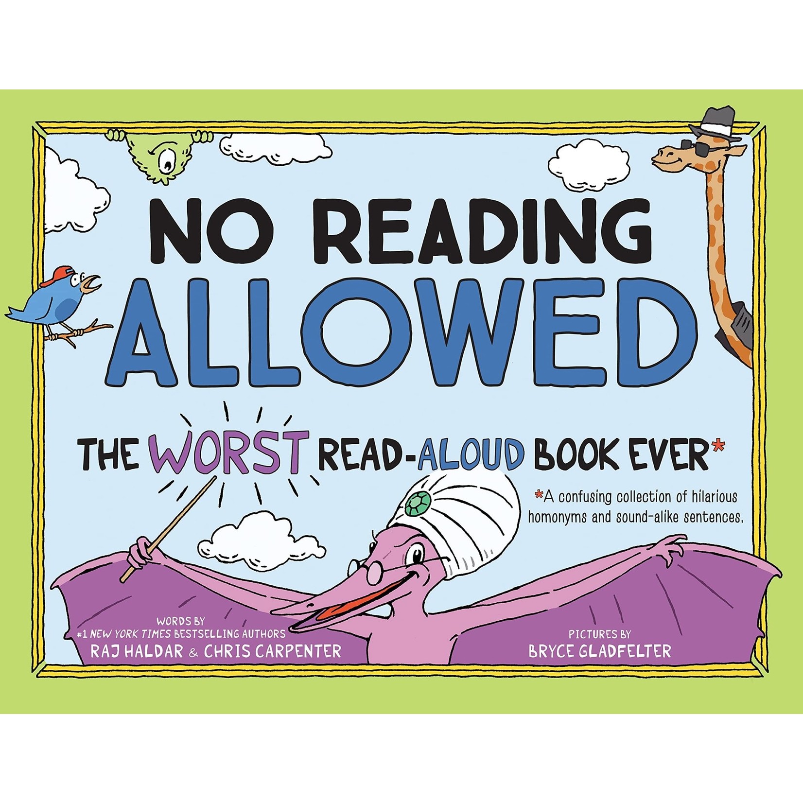 no reading allowed