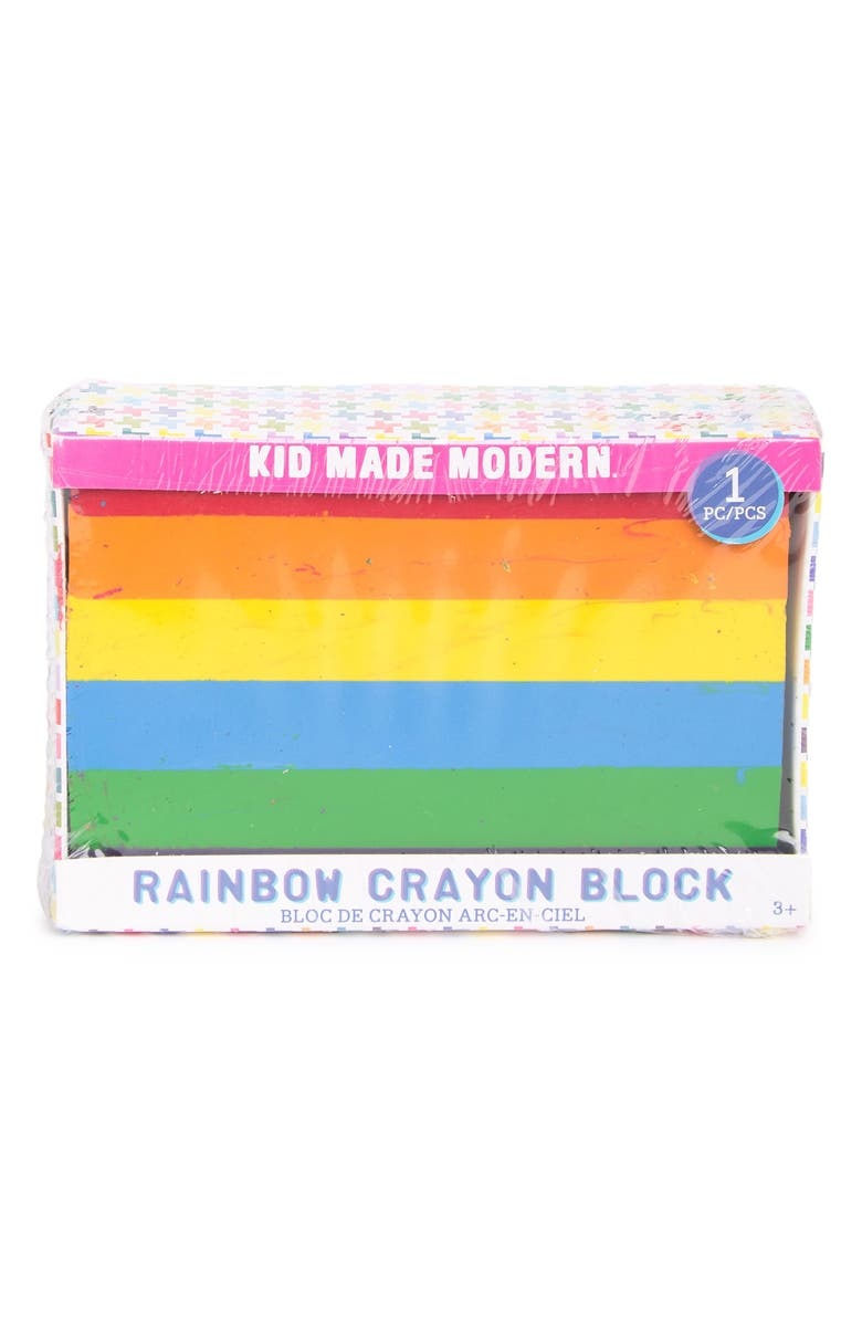 Kid Made Modern Rainbow Block Crayon