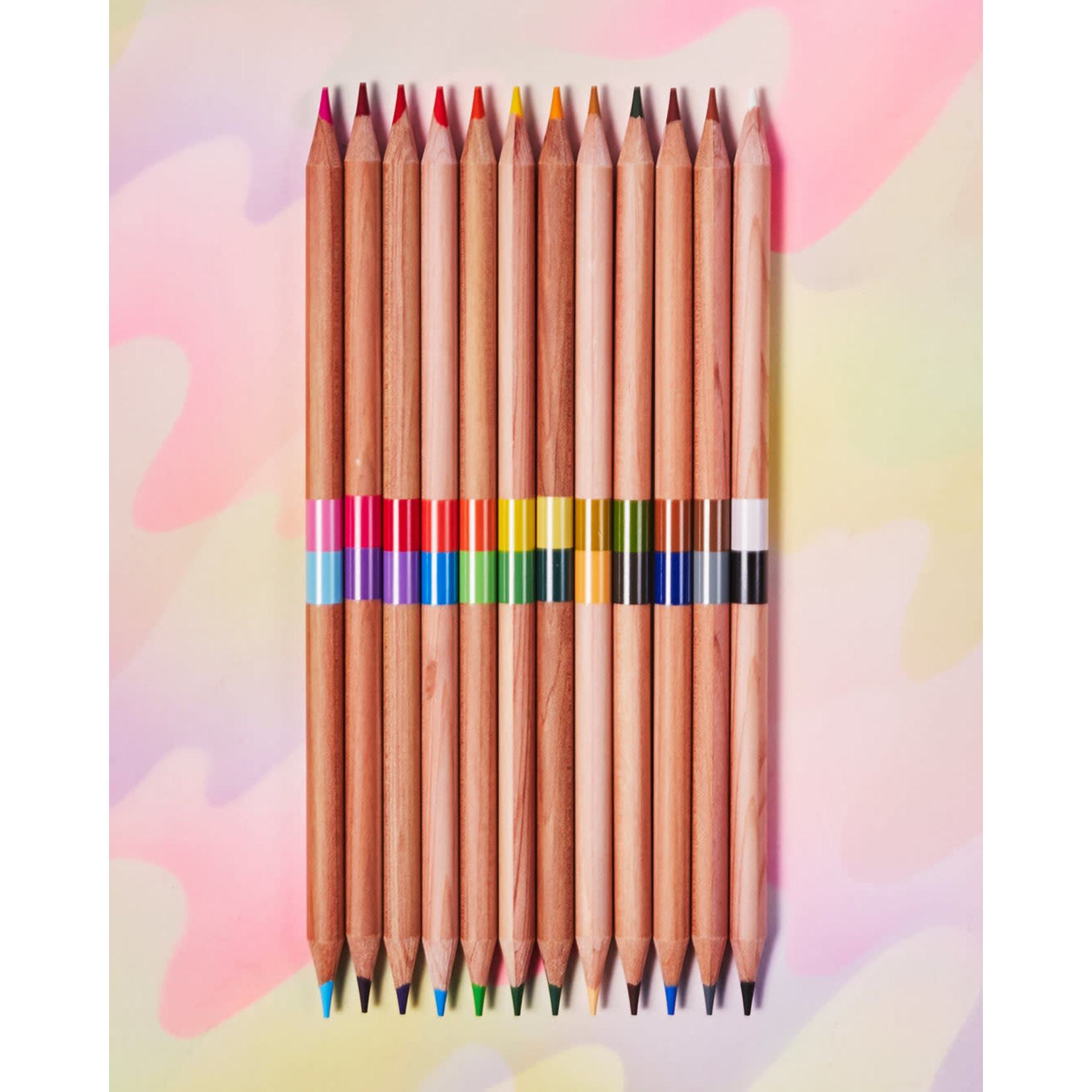 ooly 2 of a kind colored pencils