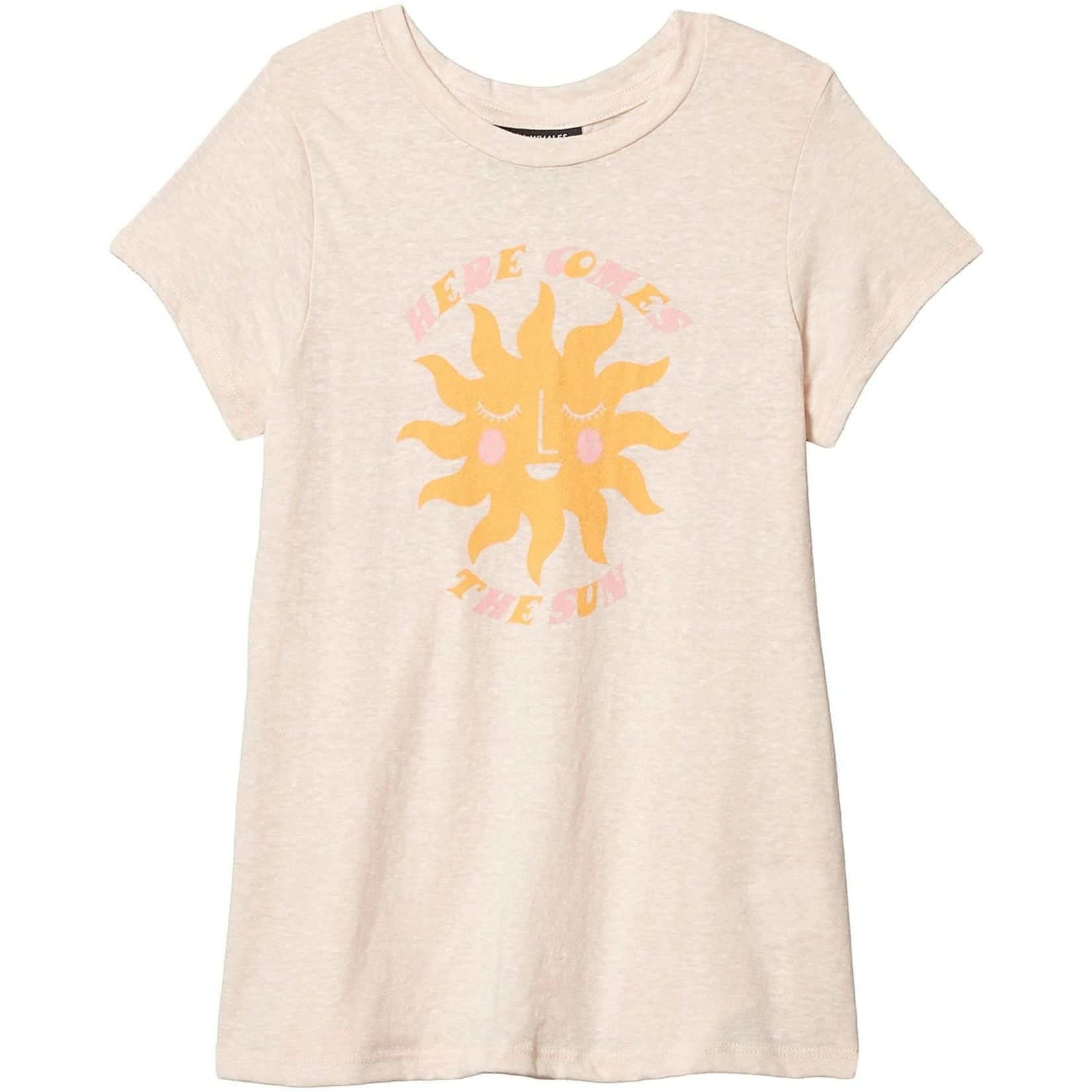 tiny whales here comes the sun tee