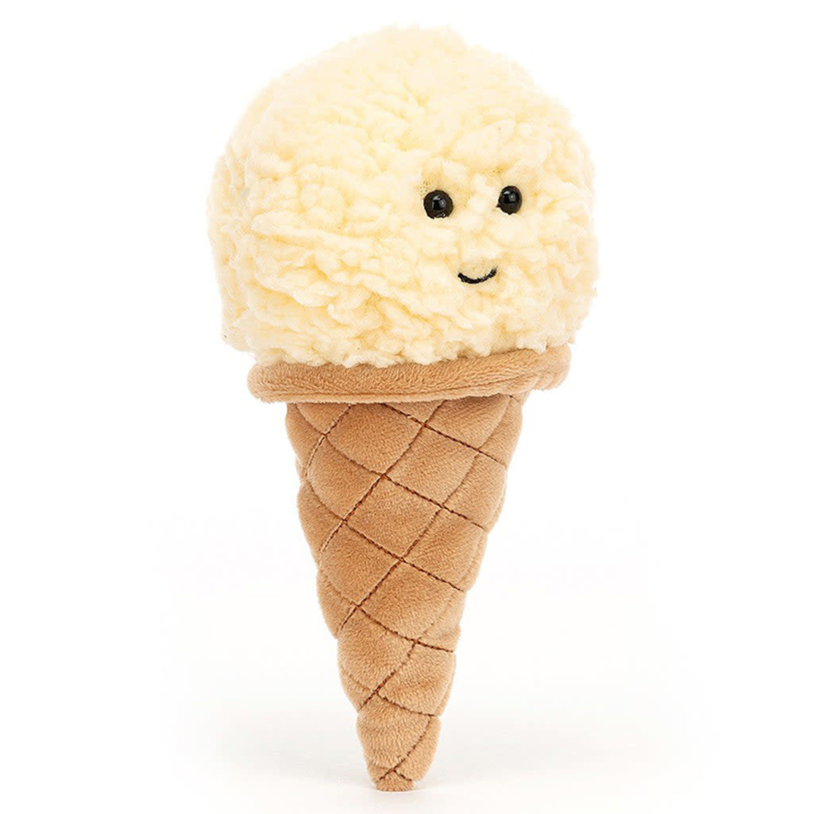 JellyCat vanilla ice cream cone