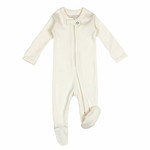 l'oved baby organic beige footie