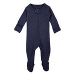 l'oved baby organic navy footie