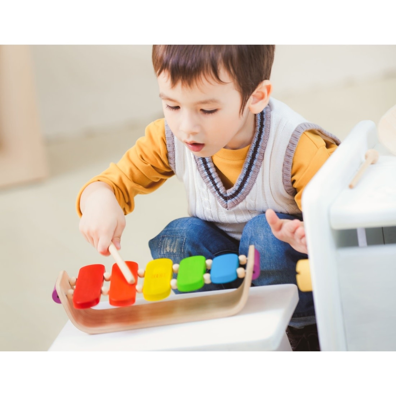 plan toys oval xylophone
