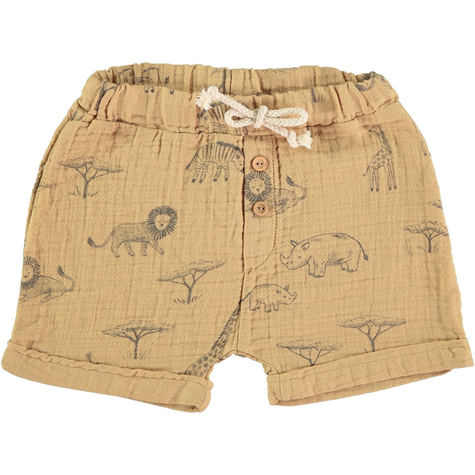 dear mini ochre savannah shorts