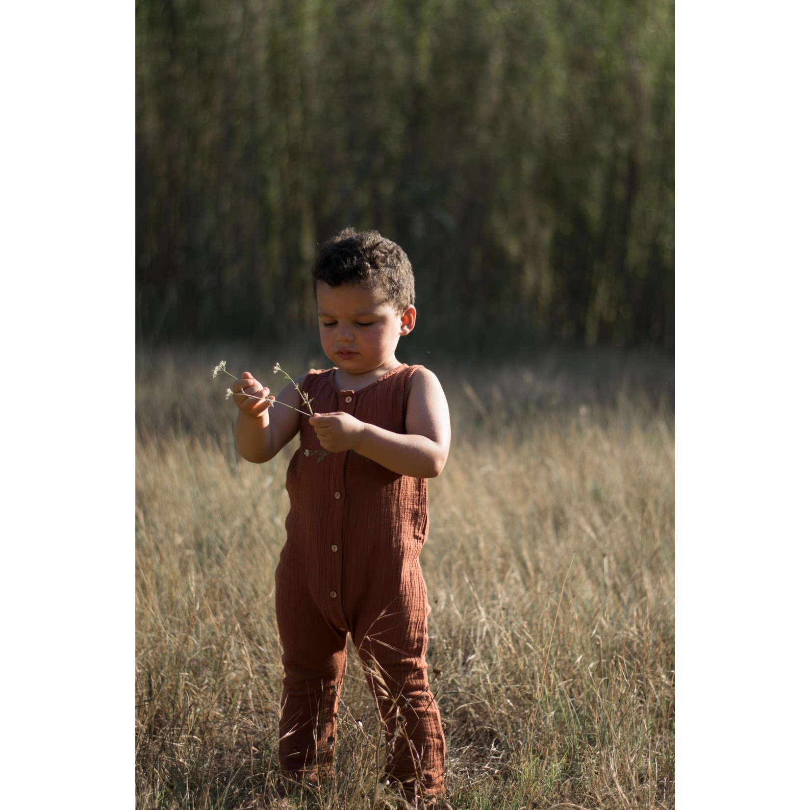 dear mini sage nilo jumpsuit