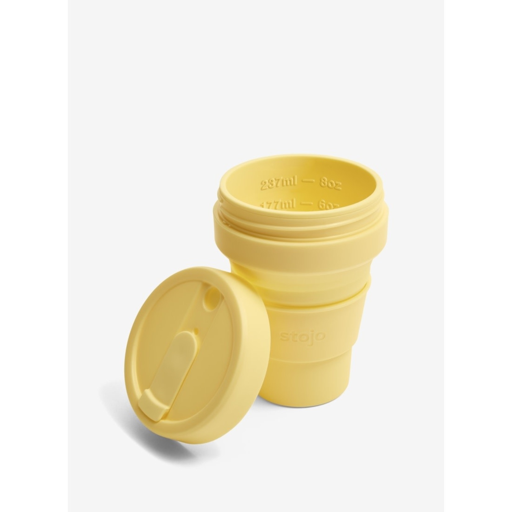 stojo 8 oz collapsible cup - mimosa pink