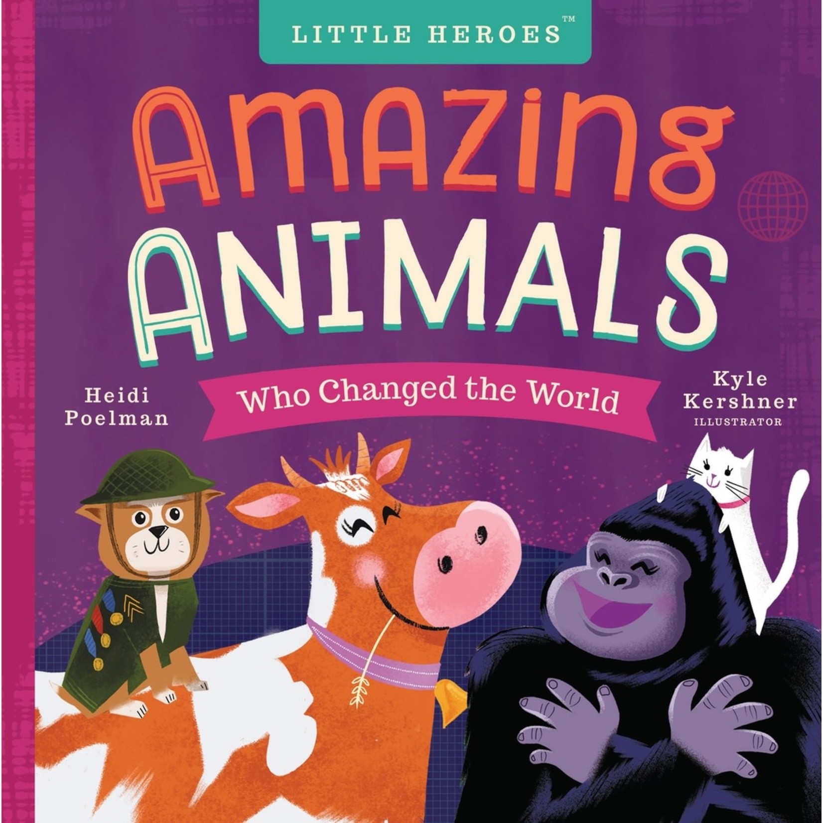 books amazing animals who changed the world - george + maeve