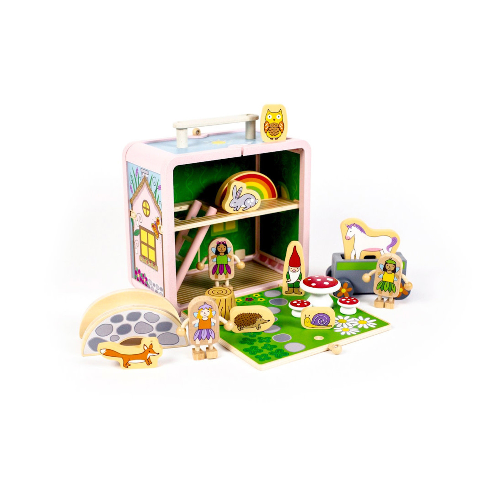 jack rabbit creations suitcase series: fairy house