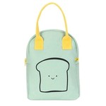 fluf happy bread mint lunch tote