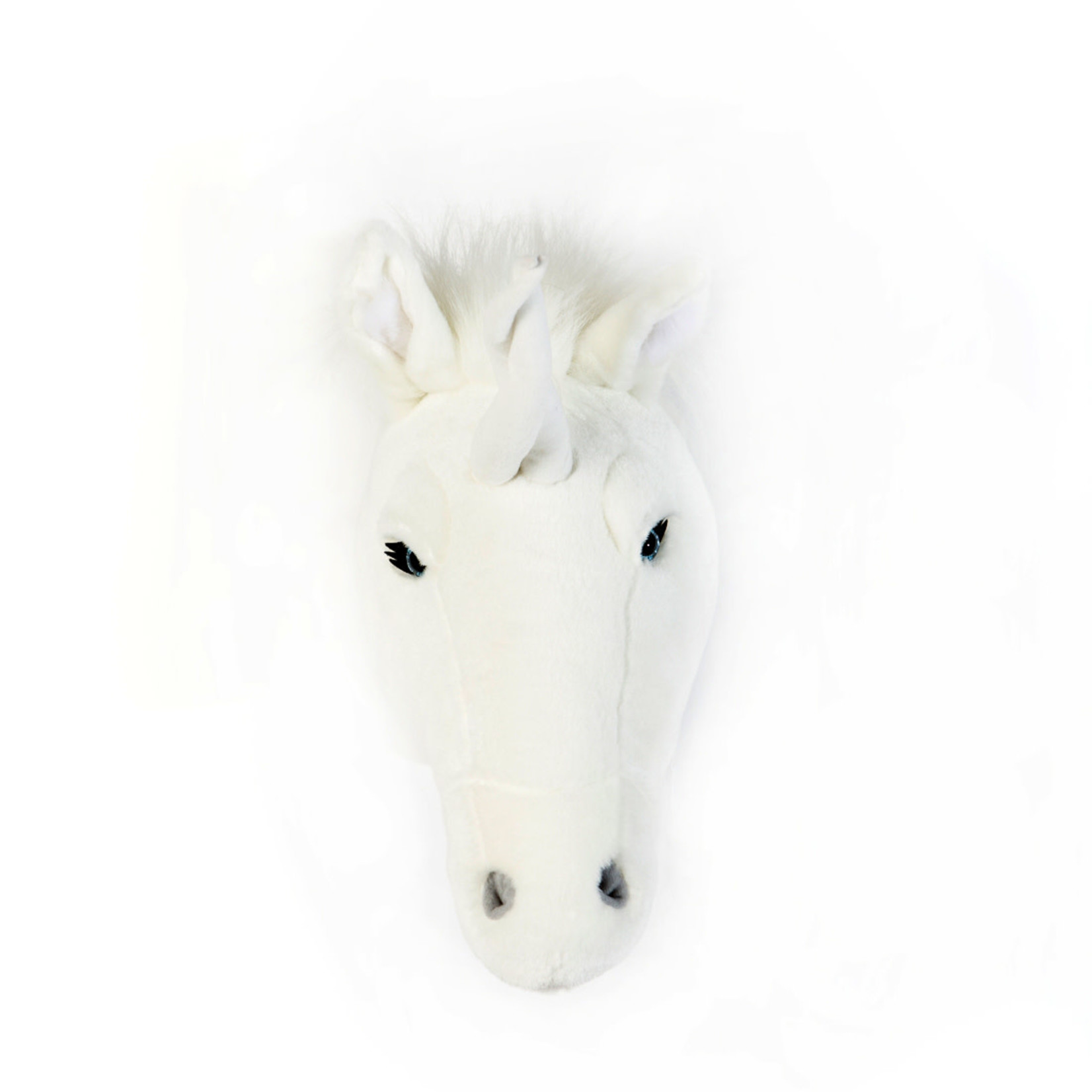 wild & soft unicorn head {gold horn}