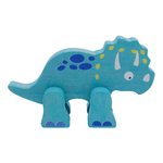 begin again toys triceratops posable dino